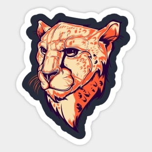 Leopard Sticker